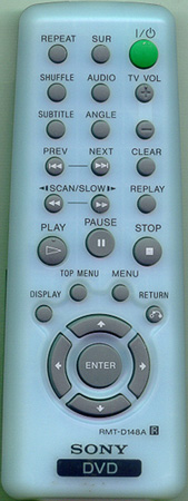 SONY 1-477-340-11 RMTD148A Genuine OEM original Remote