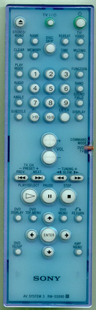 SONY 1-477-372-11 RMSS990 Genuine  OEM original Remote