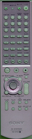 SONY 1-477-441-11 RMSP50 Genuine OEM original Remote