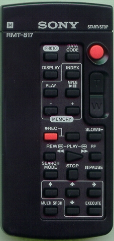 SONY 1-477-641-21 RMT817 Refurbished Genuine OEM Original Remote