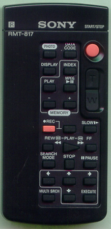 SONY 1-476-815-21 RMT81 Genuine OEM original Remote