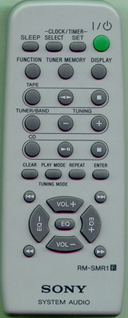 SONY 1-477-715-11 RM-SMR1 Genuine  OEM original Remote