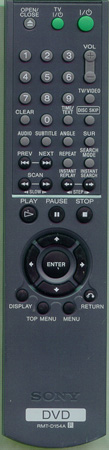SONY 1-477-725-11 RMTD154A Genuine  OEM original Remote