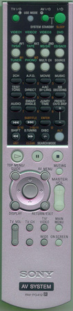 SONY 1-477-794-11 RMPG412 Genuine  OEM original Remote