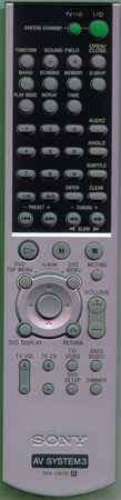 SONY 1-477-839-11 RMU800 Genuine  OEM original Remote