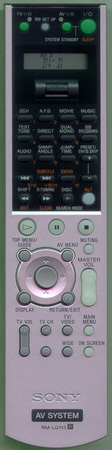 SONY 1-477-843-21 RM-LG113 Genuine  OEM original Remote