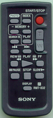 SONY 1-477-899-11 RMT832 Genuine OEM original Remote
