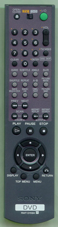 SONY 1-478-015-11 RMTD159A Genuine  OEM original Remote