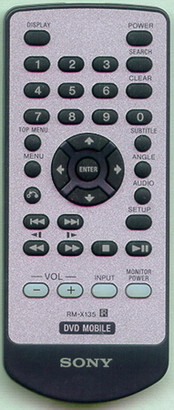 SONY 1-478-041-11 RMX135 Genuine  OEM original Remote