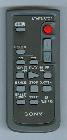 SONY 1-477-898-71 RMT830 Genuine OEM original Remote