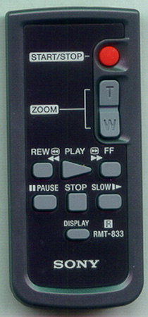 SONY 1-478-495-81 RMT833 Genuine OEM original Remote