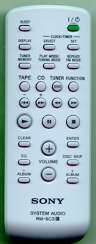 SONY 1-478-518-11 RM-SC3 Genuine  OEM original Remote