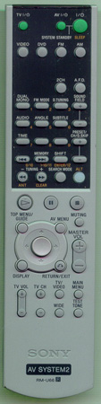 SONY 1-478-581-11 RMU66 Genuine  OEM original Remote