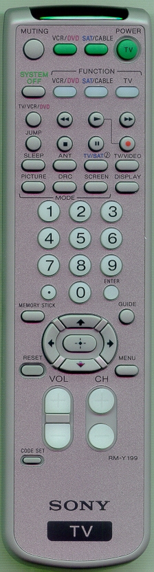 SONY 1-478-711-11 RMY199 Refurbished Genuine OEM Original Remote