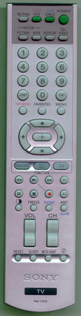 SONY 1-478-780-11 RMY916 Genuine  OEM original Remote