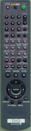 SONY 1-478-843-51 RMTD173A Genuine  OEM original Remote