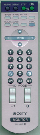 SONY 1-478-917-11 RM980C Genuine  OEM original Remote