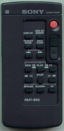 SONY 1-478-953-21 RMT840 Genuine OEM original Remote