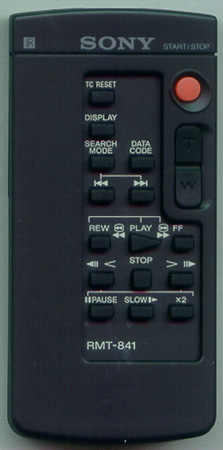 SONY 1-478-954-12 RMT841 Genuine OEM original Remote
