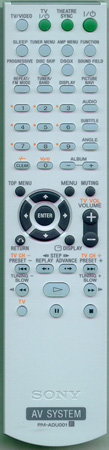 SONY 1-479-223-12 RM-ADU001 Genuine  OEM original Remote