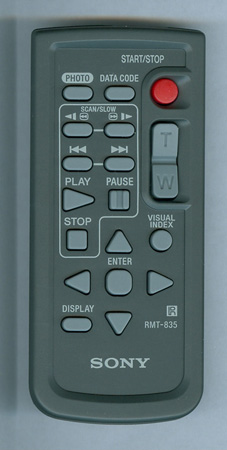 SONY 1-479-275-51 RMT835 Genuine OEM original Remote