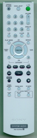 SONY 1-479-665-11 RMSCR50 Genuine OEM original Remote