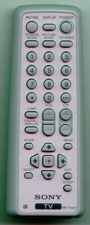 SONY 1-479-712-11 RMYD006 Genuine OEM original Remote