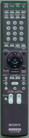 SONY 1-480-007-11 RMADP015 Genuine  OEM original Remote