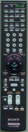 SONY 1-480-100-11 RMAAP016 Genuine  OEM original Remote