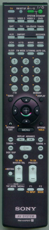 SONY 1-480-101-11 RMAAP017 Genuine  OEM original Remote