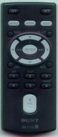 SONY 1-480-150-21 RMX172 Genuine  OEM original Remote