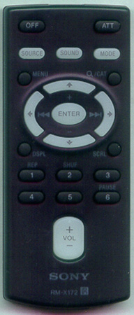 SONY 1-480-150-21 RMX172 Genuine OEM original Remote