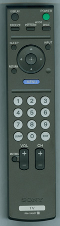 SONY 1-480-255-11 RMYA007 Genuine OEM original Remote