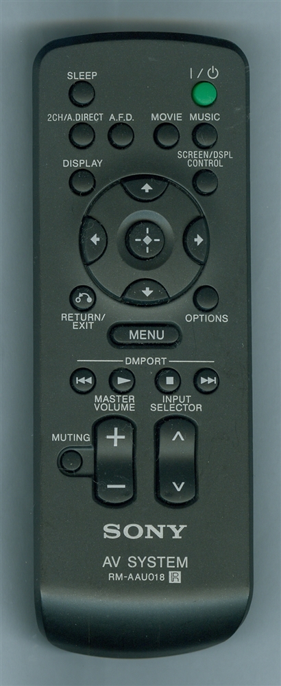 SONY 1-480-276-11 RMAAU018 Refurbished Genuine OEM Original Remote
