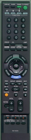 SONY 1-480-319-11 RMYD016 Genuine  OEM original Remote