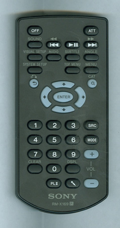 SONY 1-480-961-11 RMX169 Genuine  OEM original Remote
