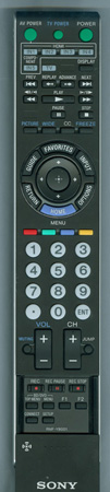 SONY 1-487-040-11 RMFYB001 Genuine  OEM original Remote
