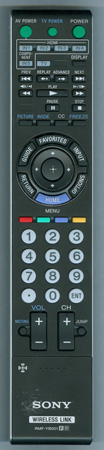 SONY 1-487-040-11 RMFYB001 Genuine OEM original Remote