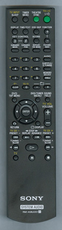 SONY 1-487-202-11 RMAMU051 Genuine OEM original Remote