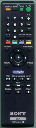 SONY 1-487-218-11 RMT-B104A Genuine OEM original Remote
