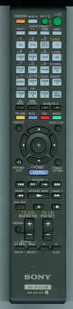 SONY 1-487-900-11 RM-AAL031 Genuine OEM original Remote