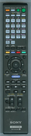 SONY 1-487-903-11 RMAAL034 Genuine  OEM original Remote