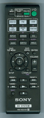 SONY 1-489-318-11 RMADU101 Genuine OEM original Remote