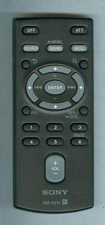 SONY 1-489-810-21 RMX211 Genuine  OEM original Remote
