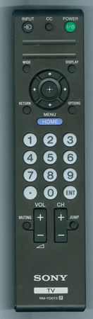 SONY 1-489-933-11 RMYD072 Genuine  OEM original Remote