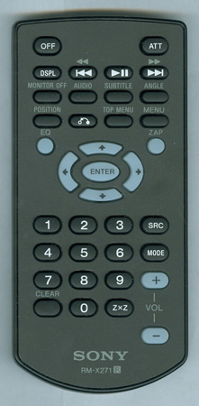 SONY 1-490-180-11 RM-X271 Genuine OEM original Remote