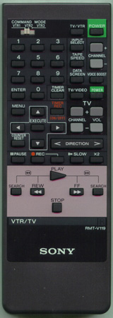 SONY 1-693-054-11 RMTV119 Genuine  OEM original Remote