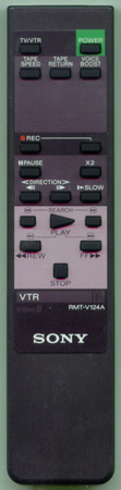 SONY 1-693-135-11 RMTV124A Genuine  OEM original Remote