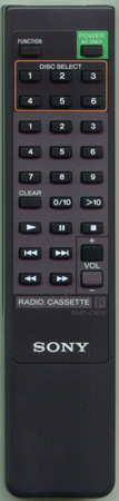 SONY 8-916-818-90 RMTC606 Genuine  OEM original Remote