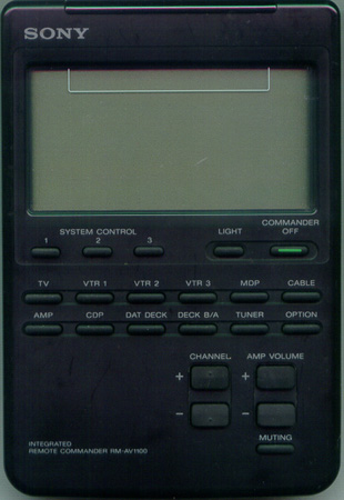 SONY 8-917-202-90 RMAV1100A Genuine  OEM original Remote